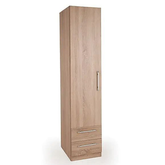 1 door Wardrobe with 2 drawers